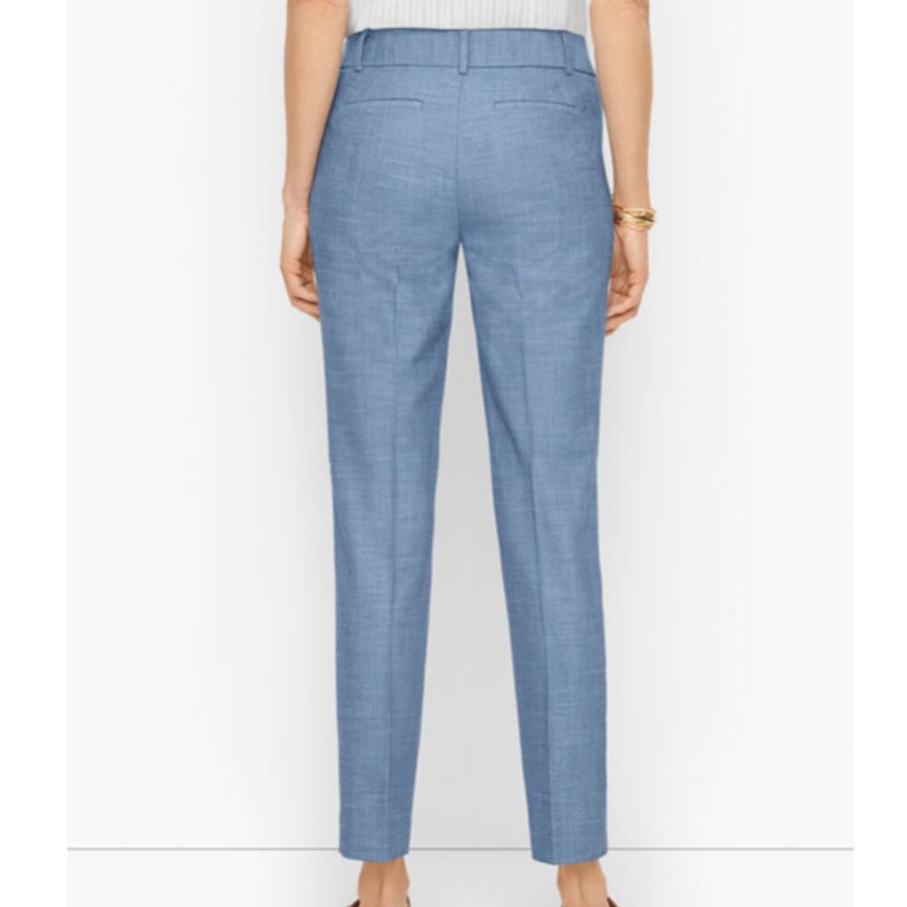 Talbots Hampshire Ankle Pants - Tidal Texture - Picture 2 of 4